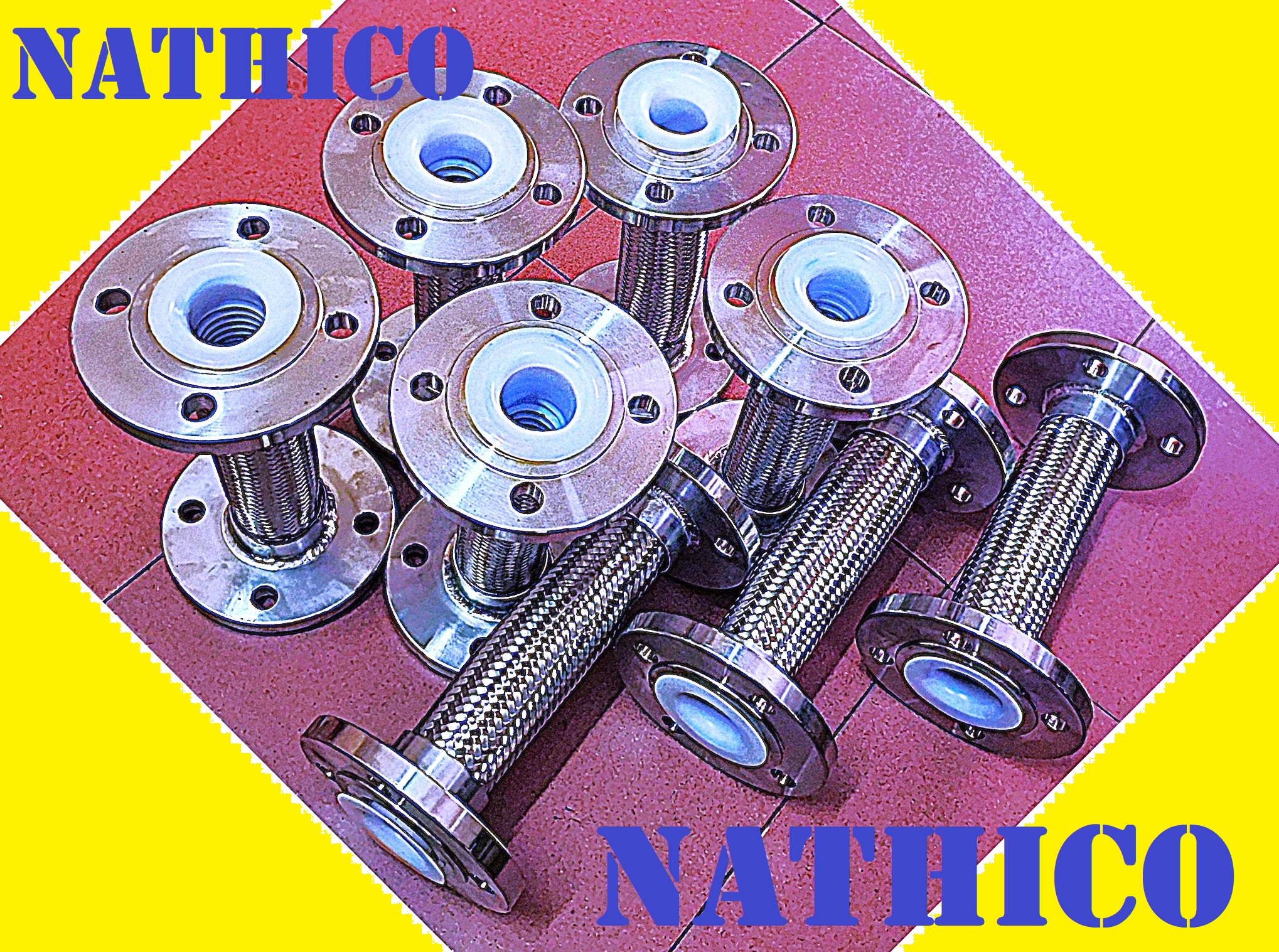 KHỚP NỐI MỀM PTFE CHỐNG RUNG CHỊU NHIỆT DẪN HÓA CHẤT