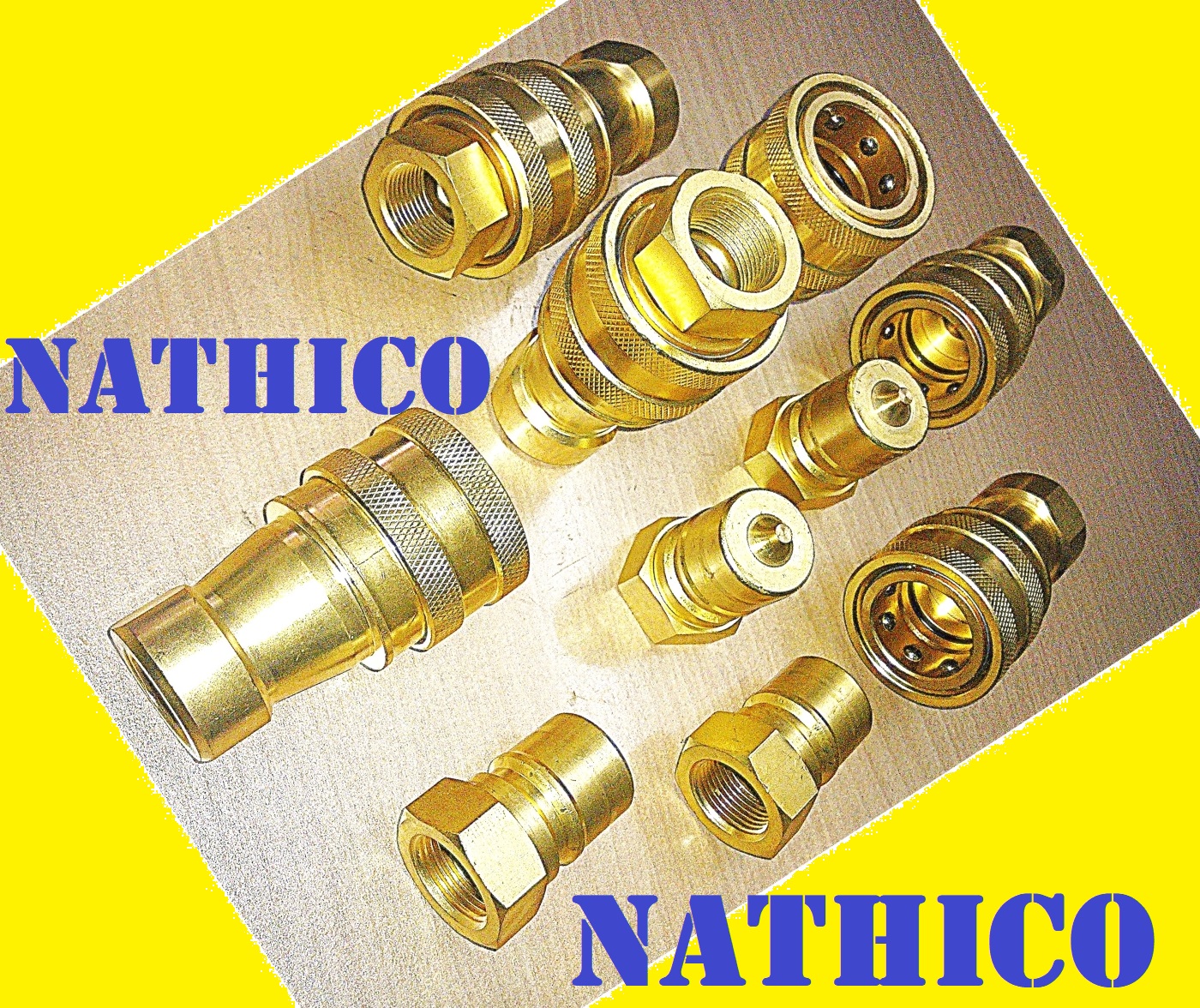 Đầu Nối Nhanh Đực Cái-Khớp Nối Nhanh Bằng Đồng Giá Tốt